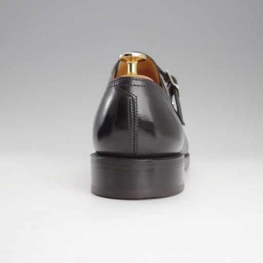 極美品★ジョンロブ 6.5E【現行定価￥250,800-★WILLIAM 2/ウィリアム 2】9795Rラスト/ダブルモンク/カーフ/黒/JOHN LOBB★i735