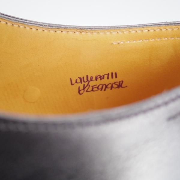 極美品★ジョンロブ 6.5E【現行定価￥250,800-★WILLIAM 2/ウィリアム 2】9795Rラスト/ダブルモンク/カーフ/黒/JOHN LOBB★i735