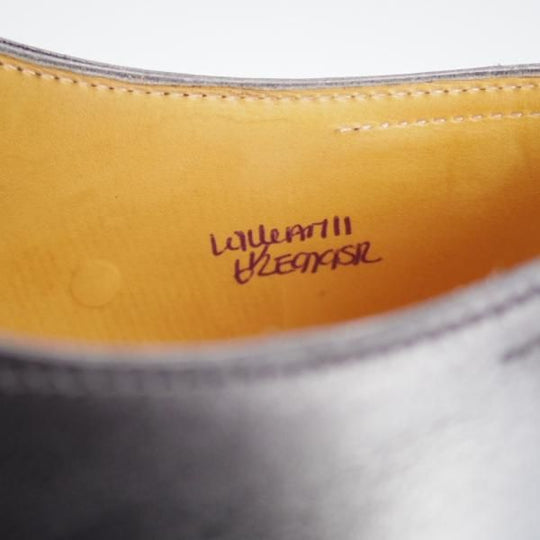 極美品★ジョンロブ 6.5E【現行定価￥250,800-★WILLIAM 2/ウィリアム 2】9795Rラスト/ダブルモンク/カーフ/黒/JOHN LOBB★i735