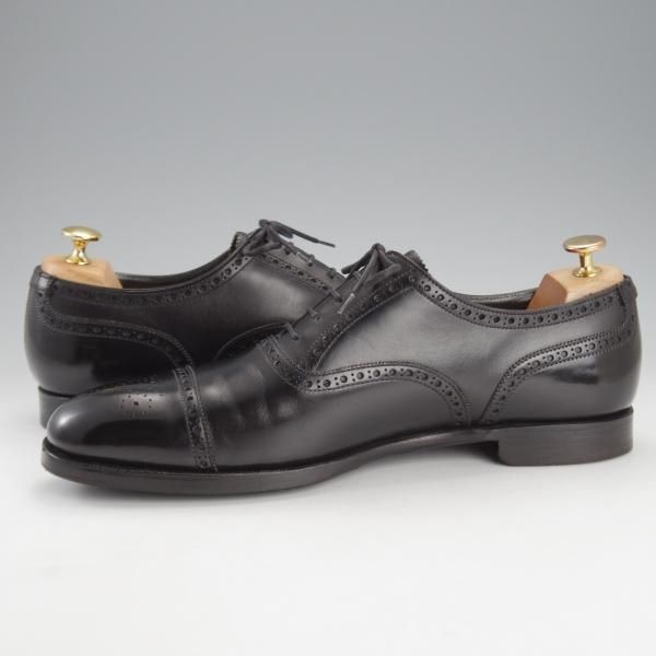 Crockett & Jones セミブローグ BN別注 黒茶色 7 Crockett & Jones セミブローグ BN別注 黒茶色 7 - メルカリ