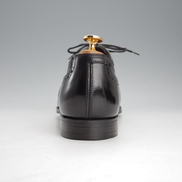 極上★クロケット&ジョーンズ 9D【定価￥104,500-★ハンドグレードライン/BARRINGTON 2】セミブローグ/363ラスト/黒/Crockett&Jones★i738