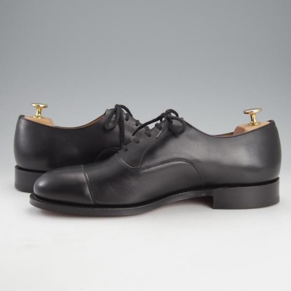 未使用★チャーチ 80G/UK8【貴重★100ラスト/コンサル同仕様/BALMORAL】ストレートチップ/プレステージカーフ/黒/メンズ/Church's★i739