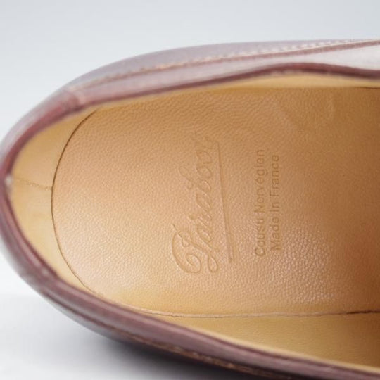 極美品★パラブーツ SIZE 8【定価￥79,200-★シャンボード/CHAMBORD】TEXソール/リスレザー/カフェ/CAFE/Uチップ/メンズ/Paraboot★i740