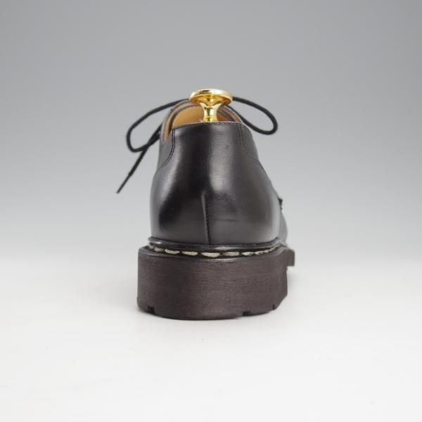 極美品★パラブーツ SIZE 6【定価￥71,500-★シャンボード/CHAMBORD】TEXソール/リスレザー/NOIR/黒/Uチップ/メンズ/Paraboot★i741