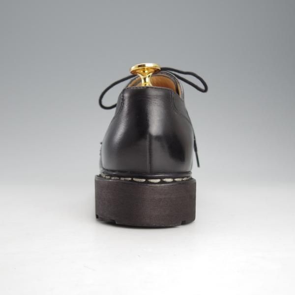 極美品★パラブーツ SIZE 6【定価￥71,500-★シャンボード/CHAMBORD】TEXソール/リスレザー/NOIR/黒/Uチップ/メンズ/Paraboot★i741