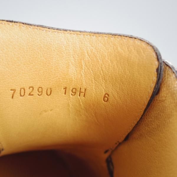 極美品★パラブーツ SIZE 6【定価￥71,500-★シャンボード/CHAMBORD】TEXソール/リスレザー/NOIR/黒/Uチップ/メンズ/Paraboot★i741