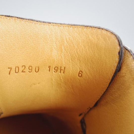 極美品★パラブーツ SIZE 6【定価￥71,500-★シャンボード/CHAMBORD】TEXソール/リスレザー/NOIR/黒/Uチップ/メンズ/Paraboot★i741