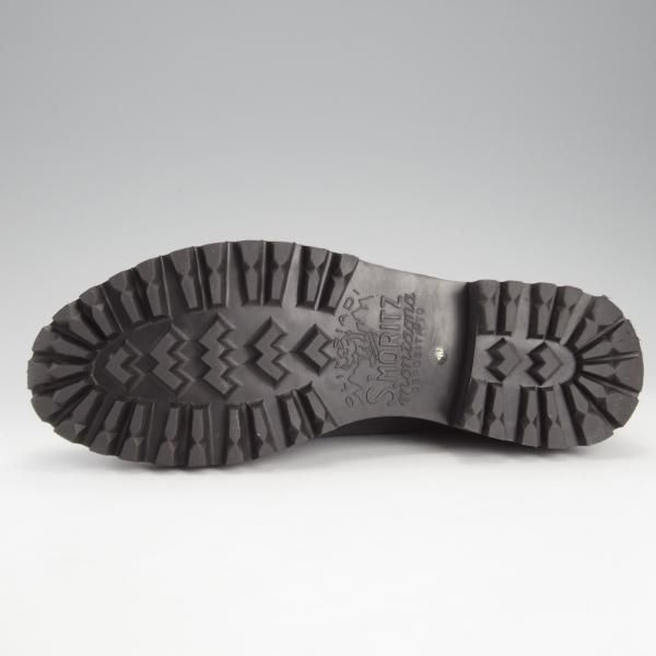 美品★(伊)F.LLIジャコメッティ SIZE 40【定価￥129,800-★マルモラーダ/ゴートレザー(山羊革)】FG581/黒/ブーツ/Giacometti★i742