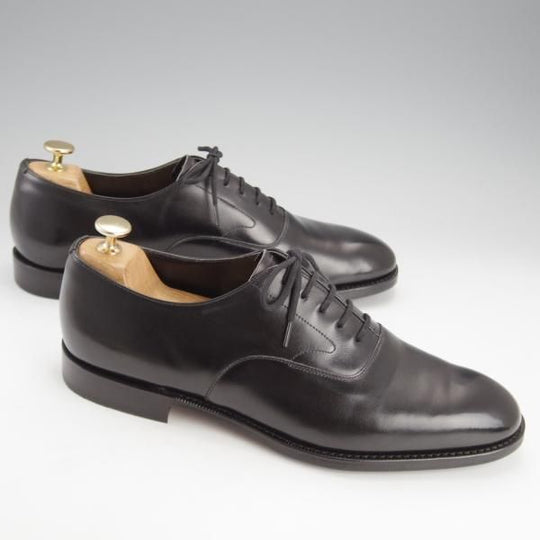 極上★チャーチ UK8.5程度【貴重★ブルックスブラザーズ別注/Peal&co】911ラスト/プレーントゥ/カーフ/黒/メンズ/Church's★i745