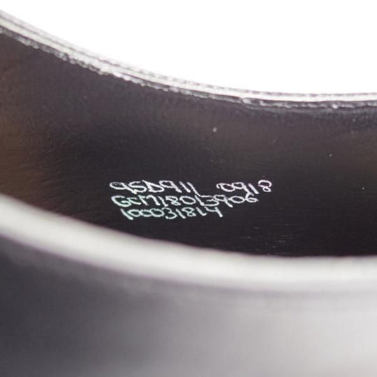 極上★チャーチ UK8.5程度【貴重★ブルックスブラザーズ別注/Peal&co】911ラスト/プレーントゥ/カーフ/黒/メンズ/Church's★i745