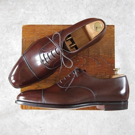 未使用★クロケット&ジョーンズ 8.5E【定価￥101,200-★オードリー3/AUDLEY】ハンドグレードライン/367ラスト/濃茶/Crockett&Jones★i747