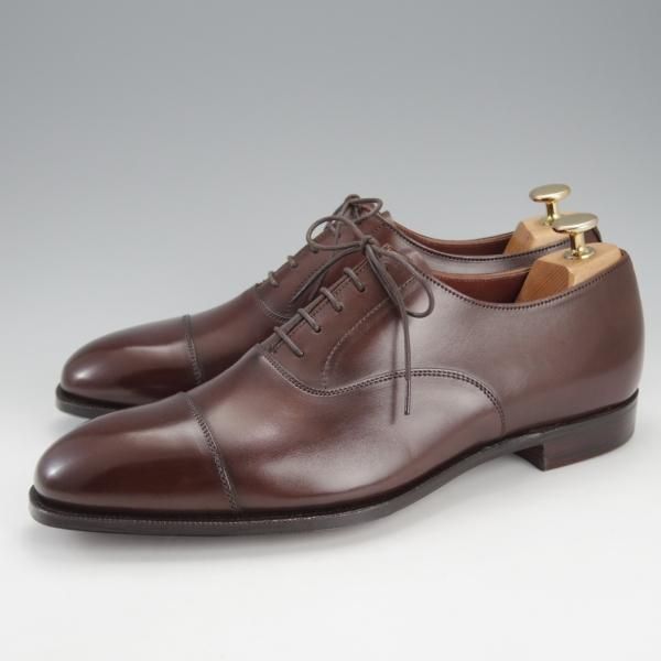 未使用★クロケット&ジョーンズ 8.5E【定価￥101,200-★オードリー3/AUDLEY】ハンドグレードライン/367ラスト/濃茶/Crockett&Jones★i747