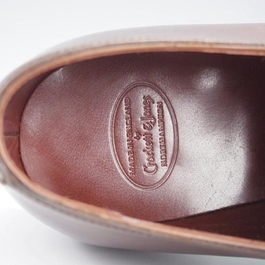 未使用★クロケット&ジョーンズ 8.5E【定価￥101,200-★オードリー3/AUDLEY】ハンドグレードライン/367ラスト/濃茶/Crockett&Jones★i747