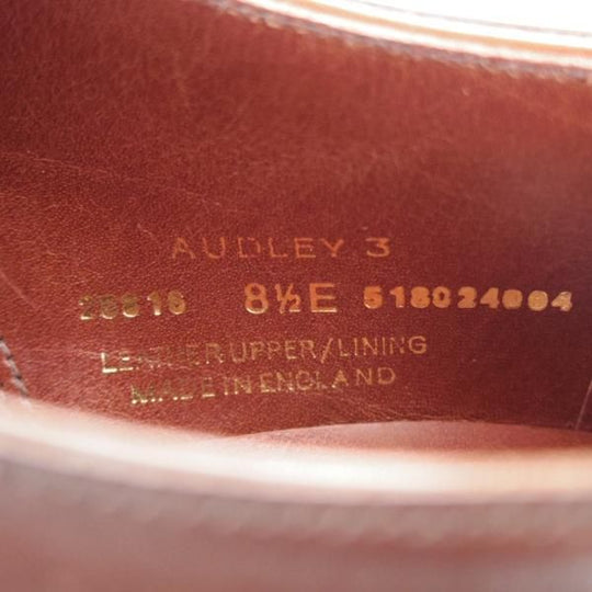 未使用★クロケット&ジョーンズ 8.5E【定価￥101,200-★オードリー3/AUDLEY】ハンドグレードライン/367ラスト/濃茶/Crockett&Jones★i747