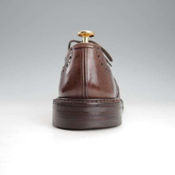 美品★トリッカーズ SIZE 8【定価￥96,800-★ダイナイトソール/BOURTON/バートン】M5633/カントリーシューズ/短靴/濃茶/Tricker's★i748