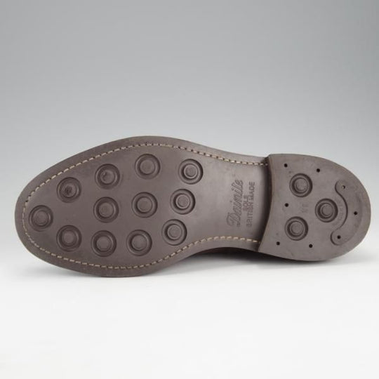 美品★トリッカーズ SIZE 8【定価￥96,800-★ダイナイトソール/BOURTON/バートン】M5633/カントリーシューズ/短靴/濃茶/Tricker's★i748