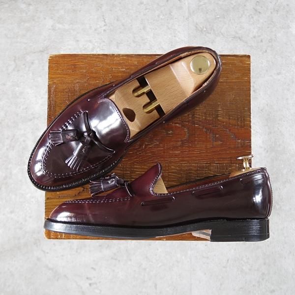 極上★オールデン 6.5D【定価￥136,400-★コードバン仕様/563】アバディーンラスト/タッセルローファー/#8/赤茶/メンズ/Alden★i751
