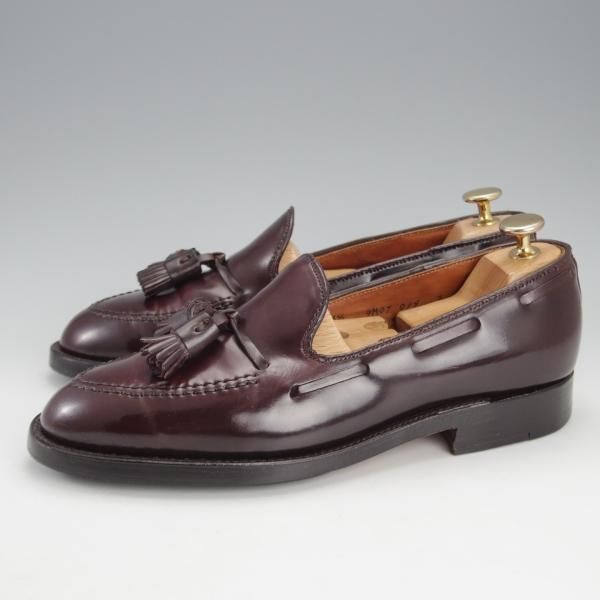 極上★オールデン 6.5D【定価￥136,400-★コードバン仕様/563】アバディーンラスト/タッセルローファー/#8/赤茶/メンズ/Alden★i751