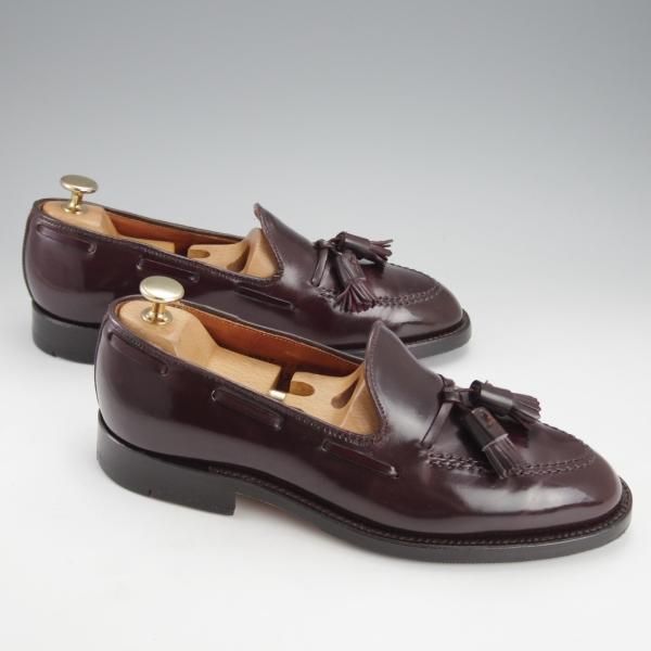 極上★オールデン 6.5D【定価￥136,400-★コードバン仕様/563】アバディーンラスト/タッセルローファー/#8/赤茶/メンズ/Alden★i751