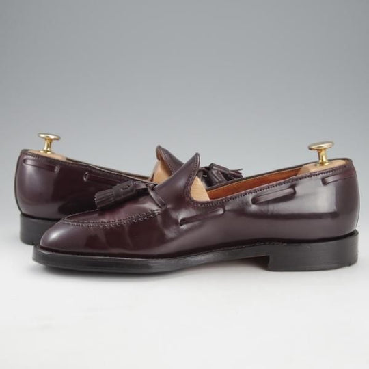 極上★オールデン 6.5D【定価￥136,400-★コードバン仕様/563】アバディーンラスト/タッセルローファー/#8/赤茶/メンズ/Alden★i751