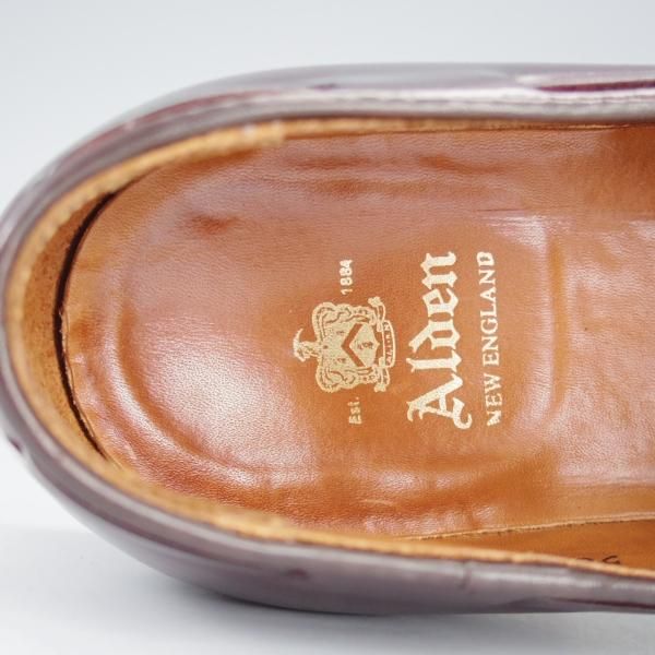 極上★オールデン 6.5D【定価￥136,400-★コードバン仕様/563】アバディーンラスト/タッセルローファー/#8/赤茶/メンズ/Alden★i751