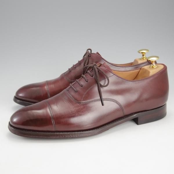 極上★(英)チーニー 9E【定価￥63,800-★ロイドフットウェア別注/Lloyd Footwear】上級Mシリーズ/ストレートチップ/赤茶/CHEANEY★i753