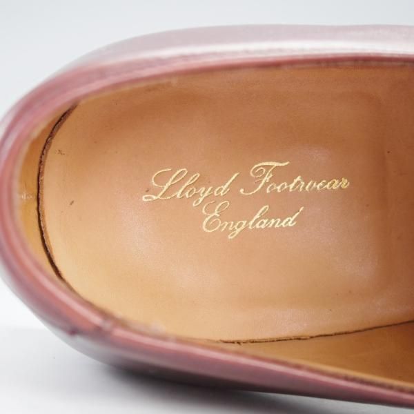 極上★(英)チーニー 9E【定価￥63,800-★ロイドフットウェア別注/Lloyd Footwear】上級Mシリーズ/ストレートチップ/赤茶/CHEANEY★i753
