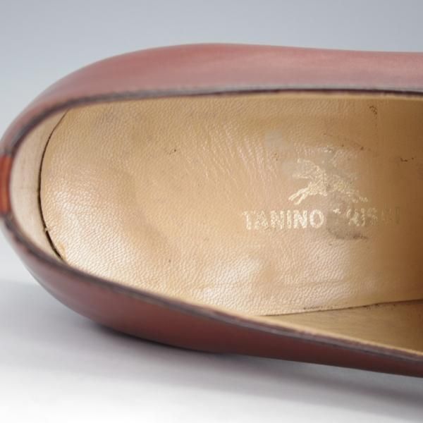 極上★(伊)タニノクリスチー SIZE 8.5【定価15万円以上★モンクストラップ/108552】カーフ/茶/メンズ/TANINO CRISCI★i756