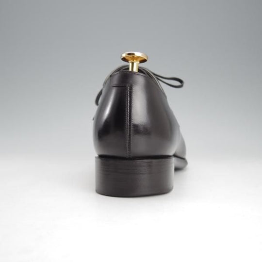 極美品★シェットランドフォックス SIZE 7【定価￥59,400-★デューク/DUKE/057F】ホールカット/カーフ/黒/メンズ/Shetlandfox★i765