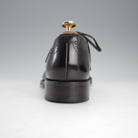 極美品★シェットランドフォックス SIZE 7【定価￥51,700-★日比谷OKUROJI店限定モデル/547F】ドレイトン/カーフ/黒/Shetlandfox★i766