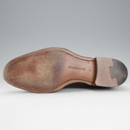 極美品★シェットランドフォックス SIZE 7【定価￥51,700-★日比谷OKUROJI店限定モデル/547F】ドレイトン/カーフ/黒/Shetlandfox★i766