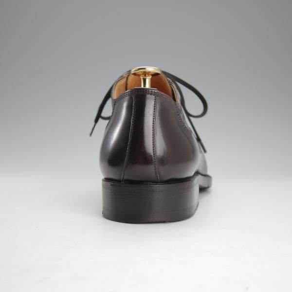 美品★(伊)F.LLIジャコメッティ SIZE 41【コードバン仕様★ハンドソーンウェルテッド製法/九分仕立て】FG126/黒/Giacometti★i770