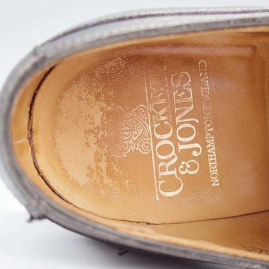 極上★クロケット&ジョーンズ 6.5E【定価￥92,400-★モールトン/MORETON】リッジウェイソール/292ラスト/カーフ/黒/Crockett&Jones★i771