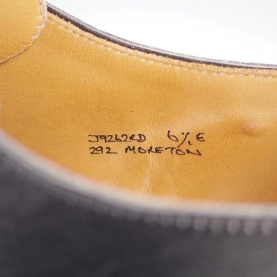 極上★クロケット&ジョーンズ 6.5E【定価￥92,400-★モールトン/MORETON】リッジウェイソール/292ラスト/カーフ/黒/Crockett&Jones★i771