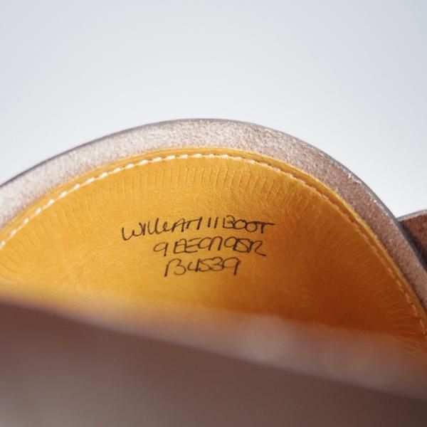 極美品★ジョンロブ 9EE【現行定価￥291,500-★WILLIAM2(BOOT)/ウィリアム/ブーツ】ミスティカーフ/ダブルモンク/JOHN LOBB★i772