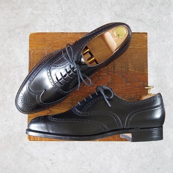 チャーチ 80F/UK8【旧チャーチ☆デッドストック品/3都市ロゴ/黒