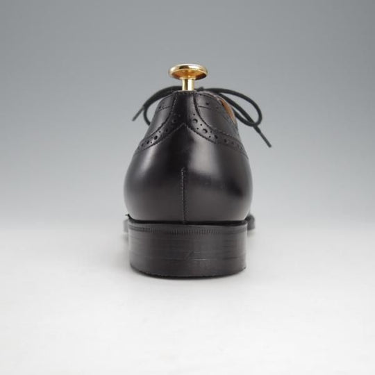 未使用★チャーチ 80F/UK8【旧チャーチ★デッドストック品/3都市ロゴ】84ラスト/フルブローグ/黒/カーフ/メンズ/Church's★i774