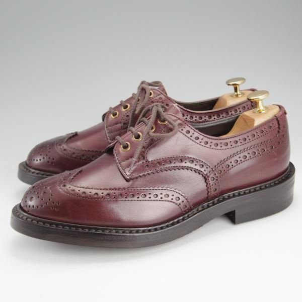 未使用★トリッカーズ SIZE 6.5【定価￥102,300-★ダイナイトソール/BOURTON/バートン】M5633/カントリーシューズ/赤茶/Tricker's★i775