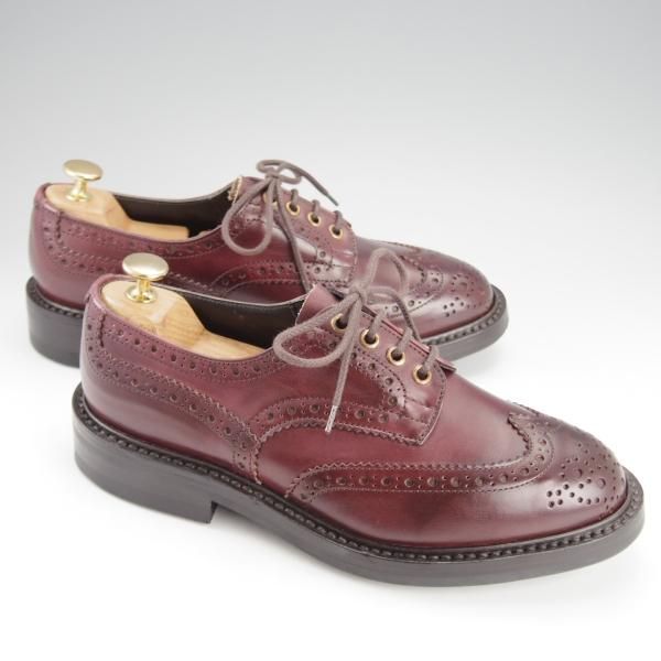 未使用★トリッカーズ SIZE 6.5【定価￥102,300-★ダイナイトソール/BOURTON/バートン】M5633/カントリーシューズ/赤茶/Tricker's★i775