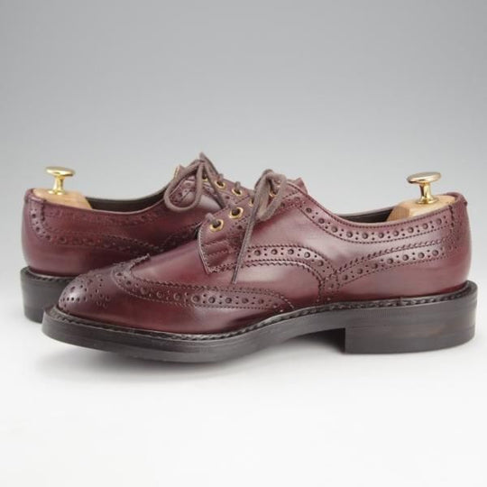 未使用★トリッカーズ SIZE 6.5【定価￥102,300-★ダイナイトソール/BOURTON/バートン】M5633/カントリーシューズ/赤茶/Tricker's★i775
