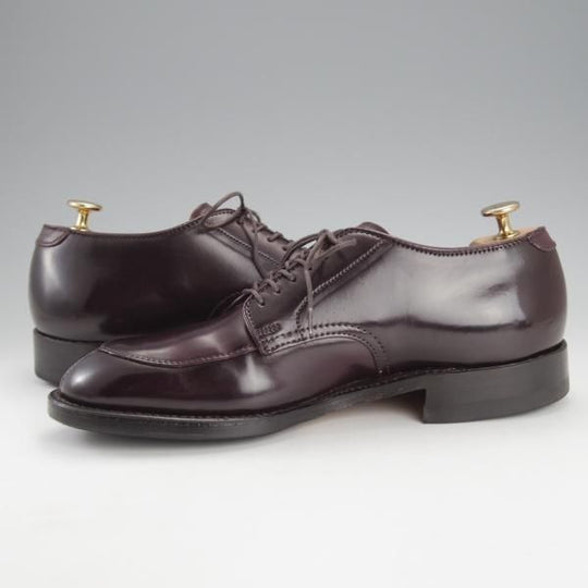 極美品★オールデン 7.5D【定価￥169,400-★コードバン仕様/モディファイドラスト/54321】Vチップ/#8/バーガンディー/赤茶/Alden★i776