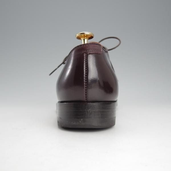 極美品★オールデン 7.5D【定価￥169,400-★コードバン仕様/モディファイドラスト/54321】Vチップ/#8/バーガンディー/赤茶/Alden★i776