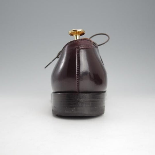 極美品★オールデン 7.5D【定価￥169,400-★コードバン仕様/モディファイドラスト/54321】Vチップ/#8/バーガンディー/赤茶/Alden★i776