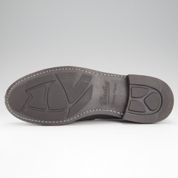 極美品★パラブーツ SIZE 6【定価￥77,000-★アドニス/ADONIS】コインローファー/グレインレザー/黒/メンズ/Paraboot★i777