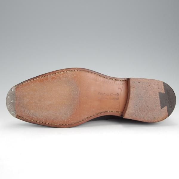 極上★チャーチ 60F/UK6【現行定価￥155,100-★ディプロマット/DIPLOMAT】173ラスト/セミブローグ/カーフ/黒/メンズ/Church's★i779