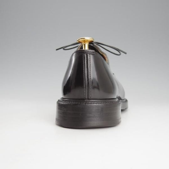 極上★チャーチ 75F/UK7.5【現行定価￥165,000-★シャノン/SHANNON】103ラスト/プレーントゥ/黒/メンズ/Church's★i780