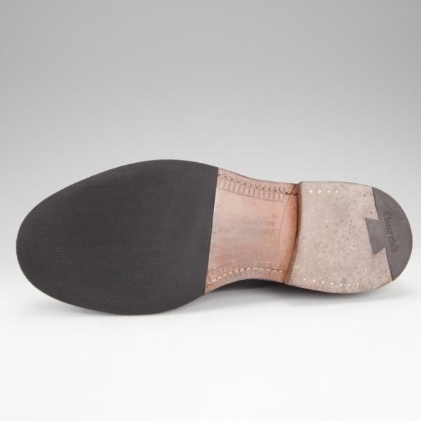 極上★チャーチ 75F/UK7.5【現行定価￥165,000-★シャノン/SHANNON】103ラスト/プレーントゥ/黒/メンズ/Church's★i780