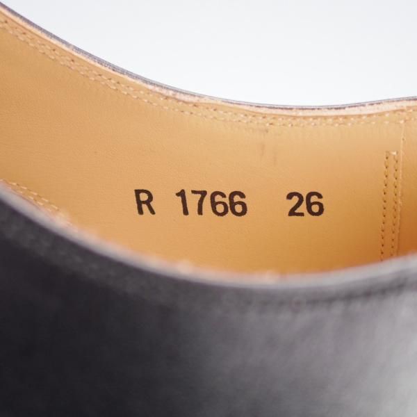 ほぼ試着程度★スコッチグレイン 26EEE【★ストレートチップ/シャインオアレイン】R1766/黒/SCOTCH GRAIN★i784