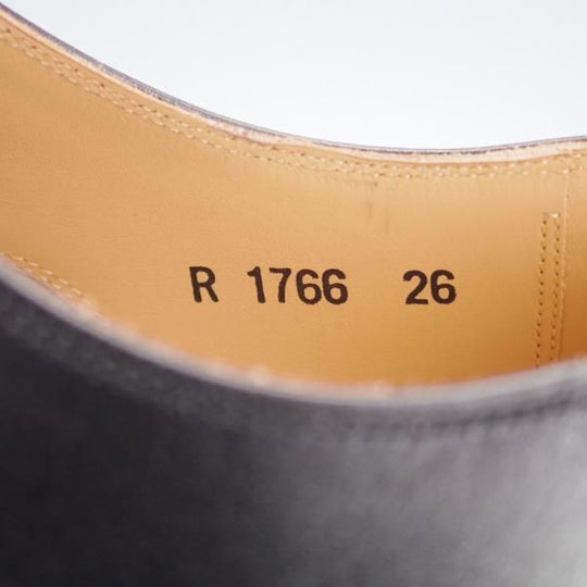 ほぼ試着程度★スコッチグレイン 26EEE【★ストレートチップ/シャインオアレイン】R1766/黒/SCOTCH GRAIN★i784