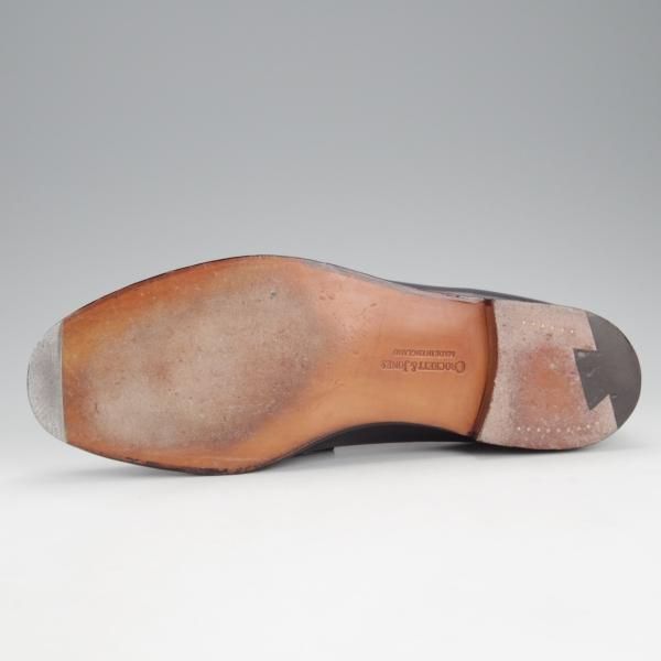 ★クロケット&ジョーンズ 6.5E【定価￥95,700-★JLロペス似寄りモデル/ビームスF別注】コインローファー/紺/Crockett&Jones★i785